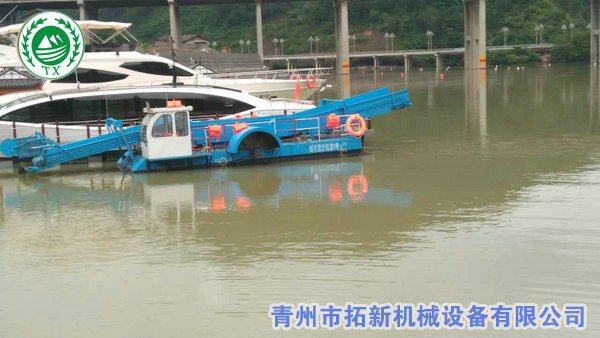 销往苏州水葫芦打捞船